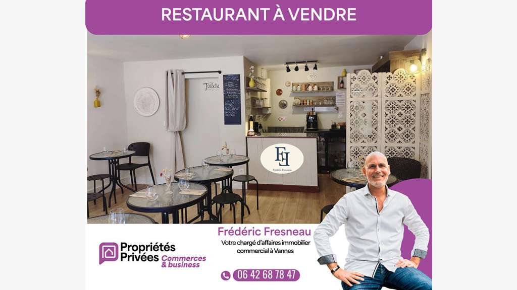 AV restaurant 40 couverts Vannes centre historique