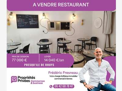 AV restaurant 40 couverts Vannes centre historique