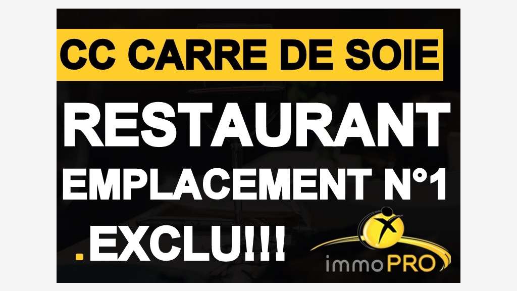 Vente restaurant Carré de Soie à Vaulx en Velin