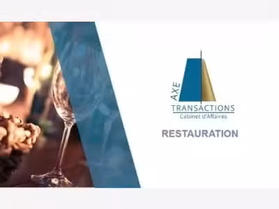 Restaurant brasserie à vendre sur la côte Vendée