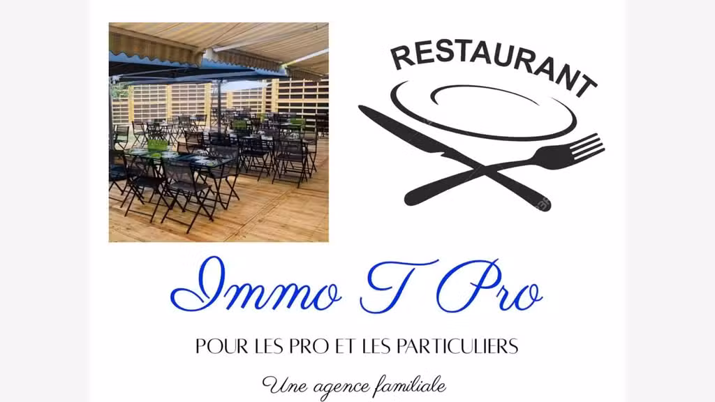 A vendre beau restaurant dans ville recherchée 77