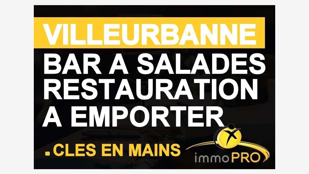 A vendre fonds de commerce de 109 m² parfaitement 