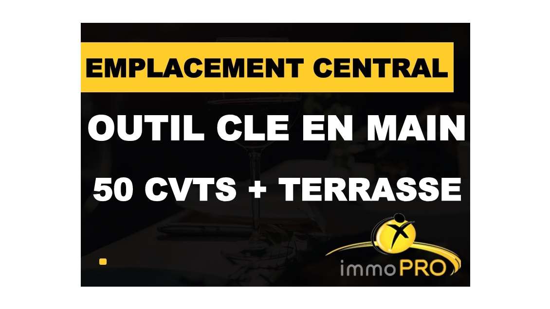 Vente salle avec du charme, bien décorée Voiron