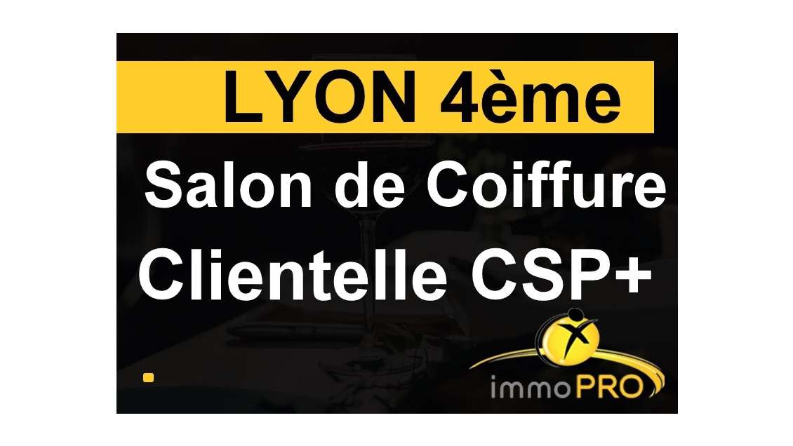 Vente salon de coiffure en parfait état à Lyon