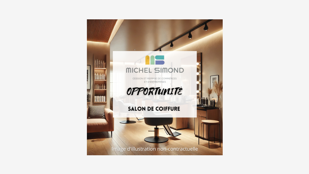 Vente salon de coiffure en centre-ville Morbihan
