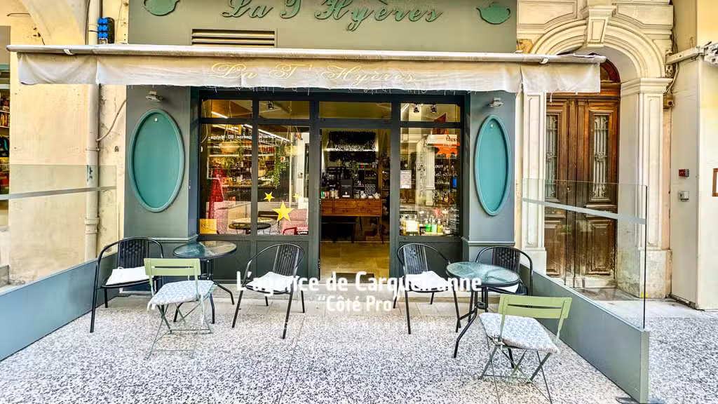 Vente salon de thé 42m² idéalement situé à Hyères