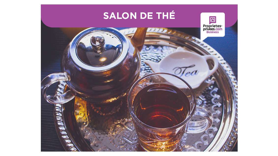 Vente coffee shop salon de thé Paris 3 Beaubourg