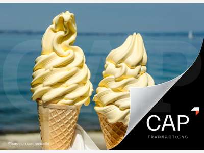 A vendre FDC glacier avec terrasse en Morbihan