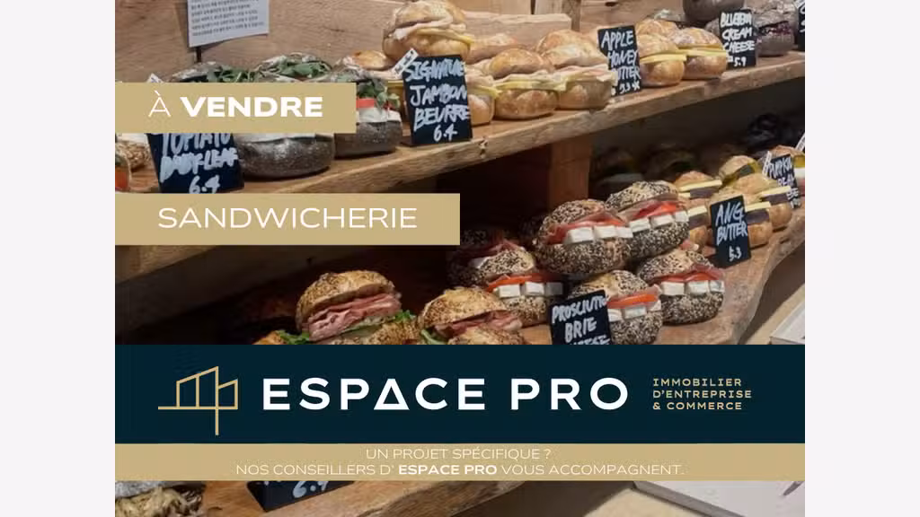 Vente fonds de commerce sandwicherie  Côte Bayeux