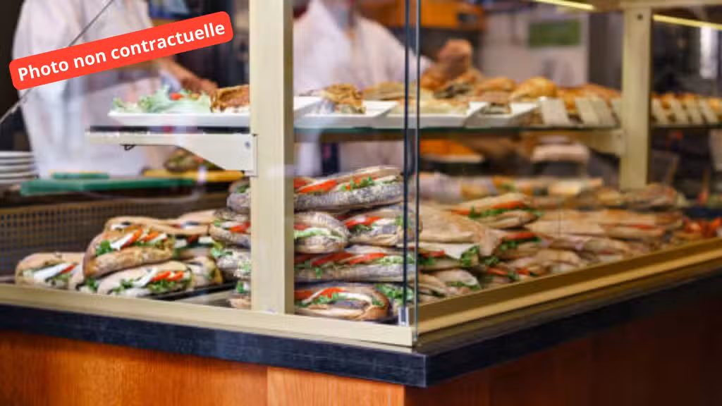 Vente sandwicherie en galerie commerciale Le Mans
