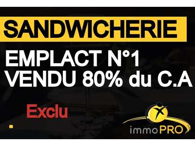 Vente Sandwicherie à Lyon 2e