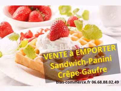 A vendre sandwicherie paninis VAE bord de mer 76