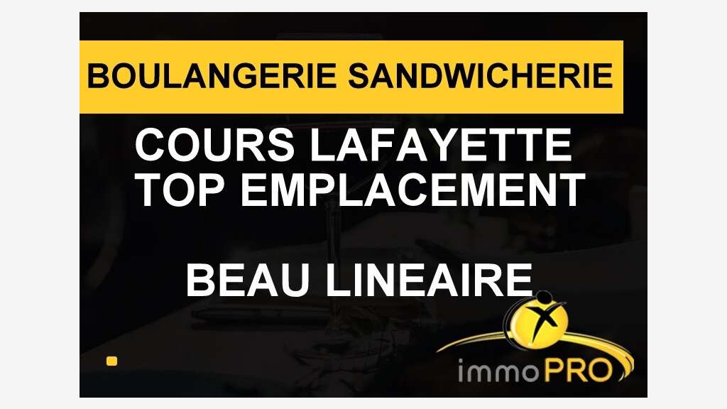 Cède affaire super emplacement à Lyon Lafayette