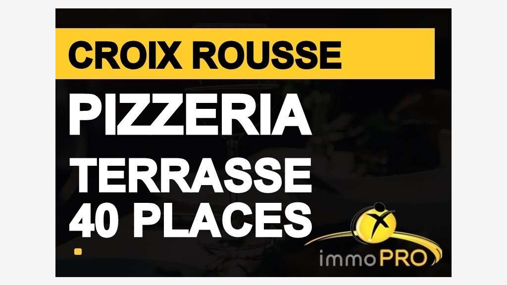 Superbe pizzeria avec terrasse à vendre à Lyon