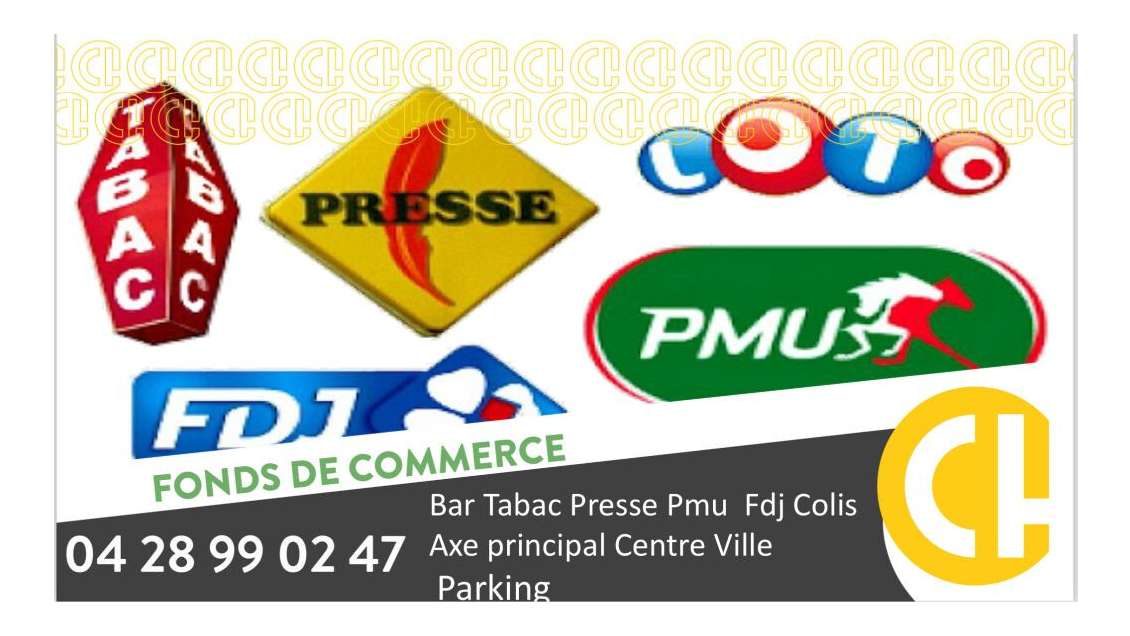 AV tabac presse bar colis PMU loto lic 4 à Valence