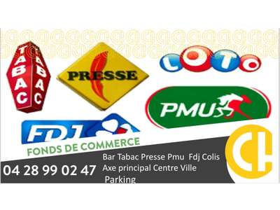 Vente Bar - Brasserie - Tabac à Valence