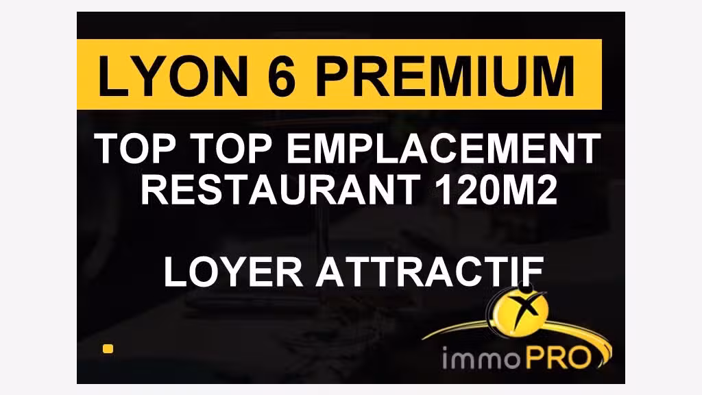 Vente affaire sur superbe emplacement à Lyon 69006