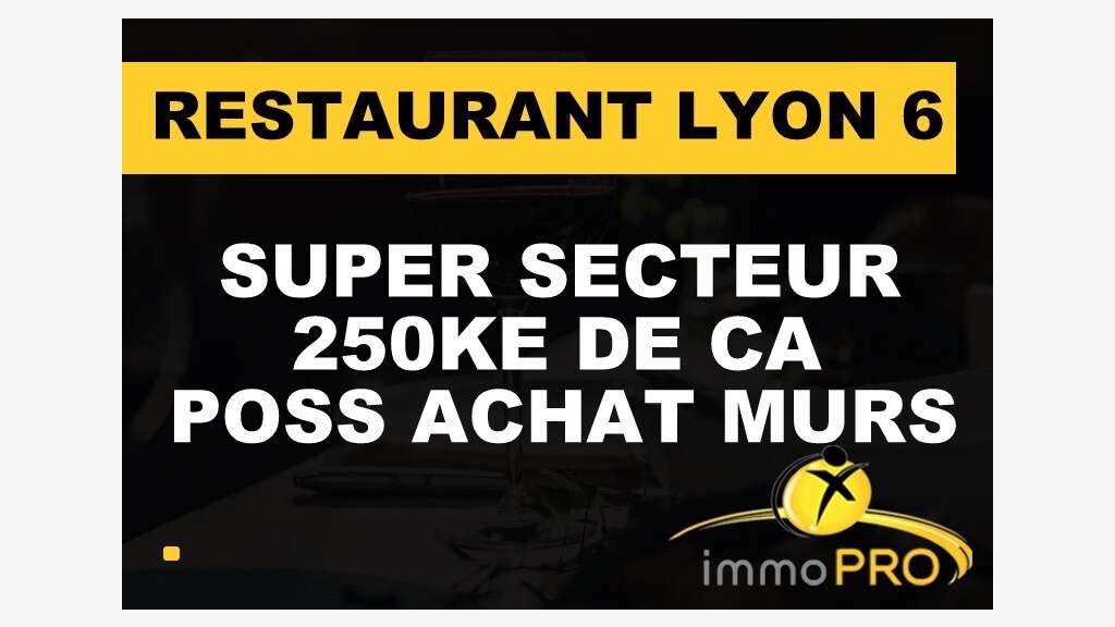 Cède affaire sur très joli emplacement Lyon 69006