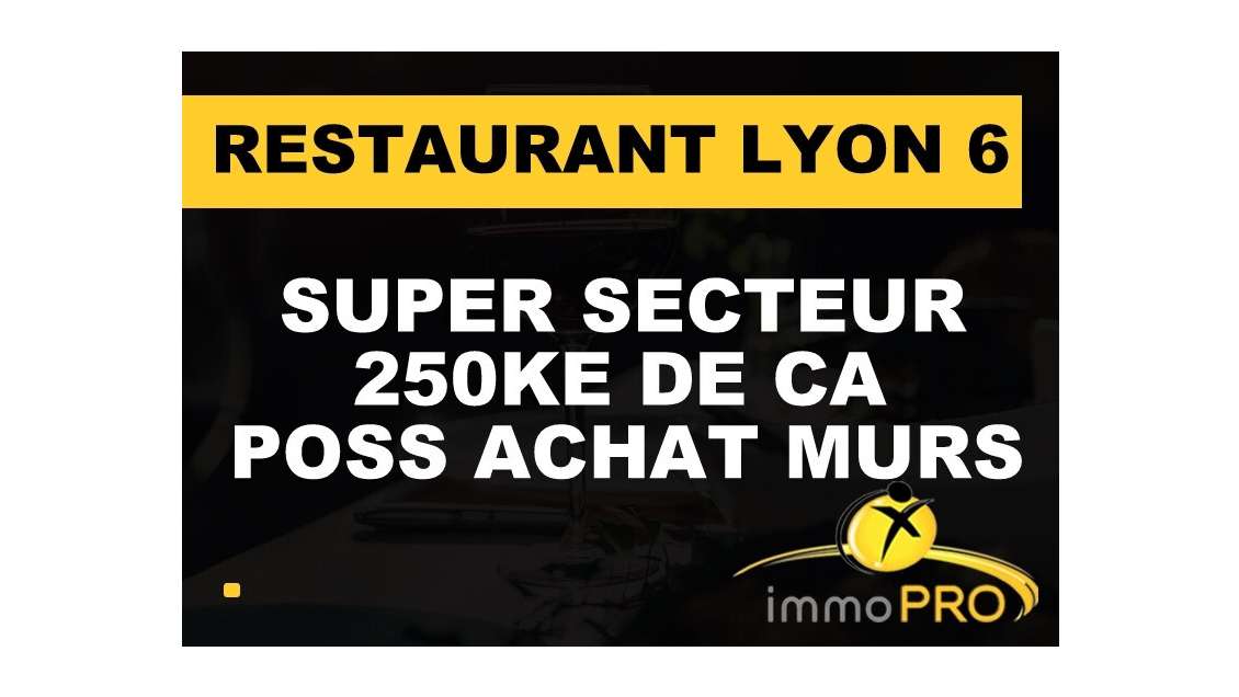 Cède affaire sur très joli emplacement Lyon 69006