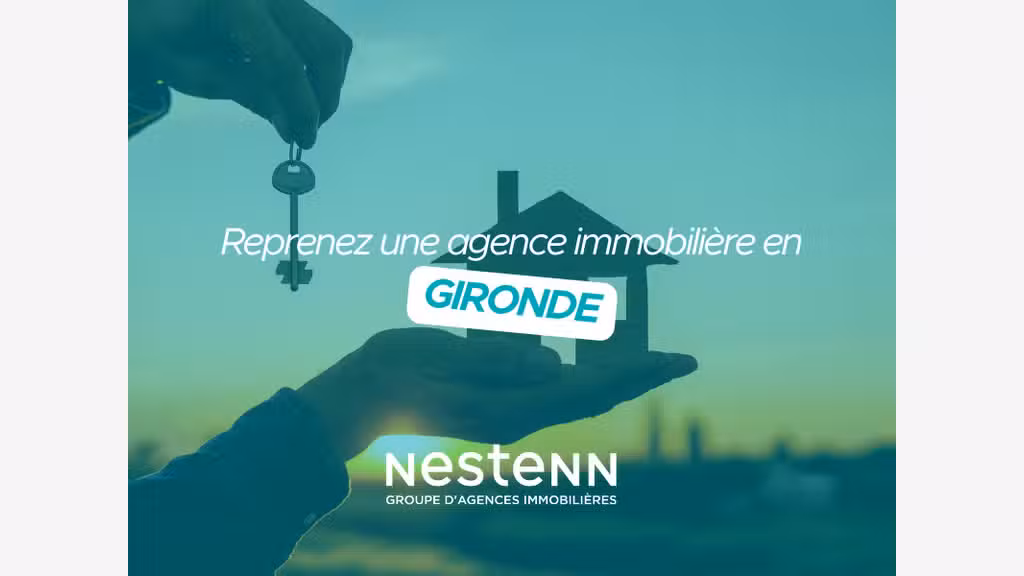 Agence immobilière à céder en Gironde (33)