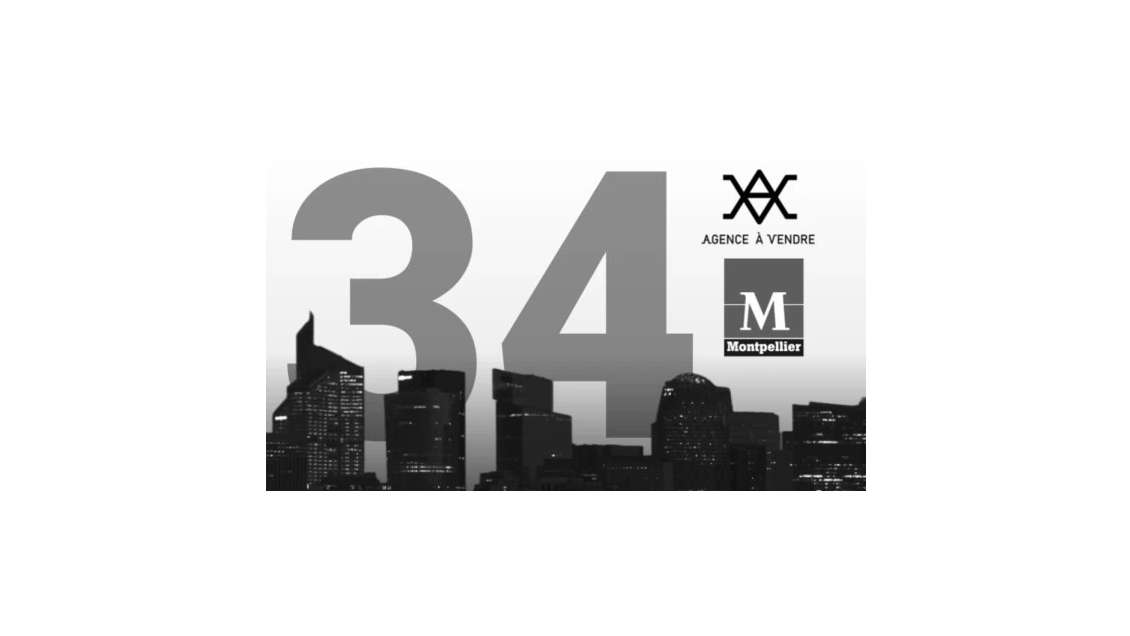 Vente agence littorale proche de Montpellier