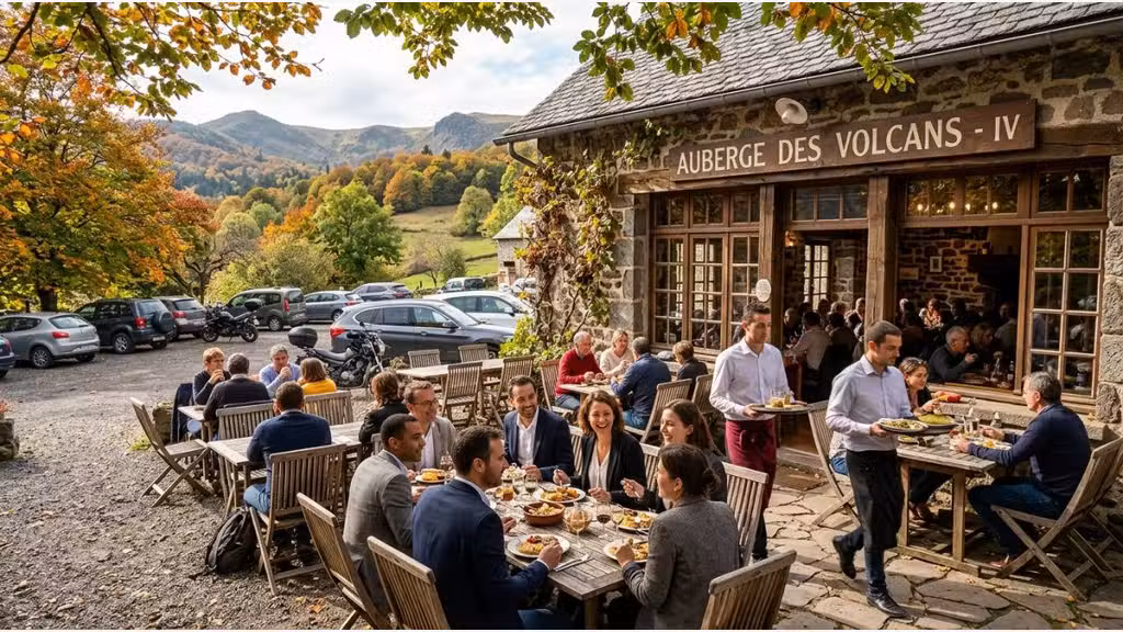 AV auberge licence IV Parc des Volcans d'Auvergne