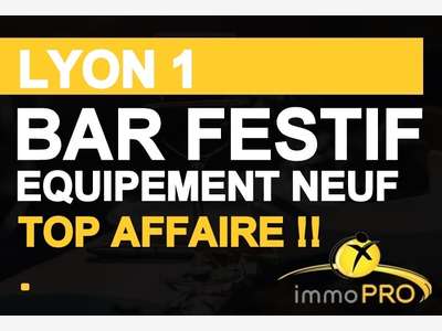 A vendre bar à cocktails festif à Lyon 69001