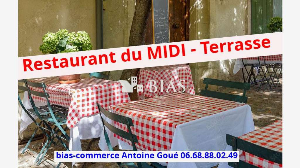 Vente bar-brasserie du midi avec terrasse dept 76