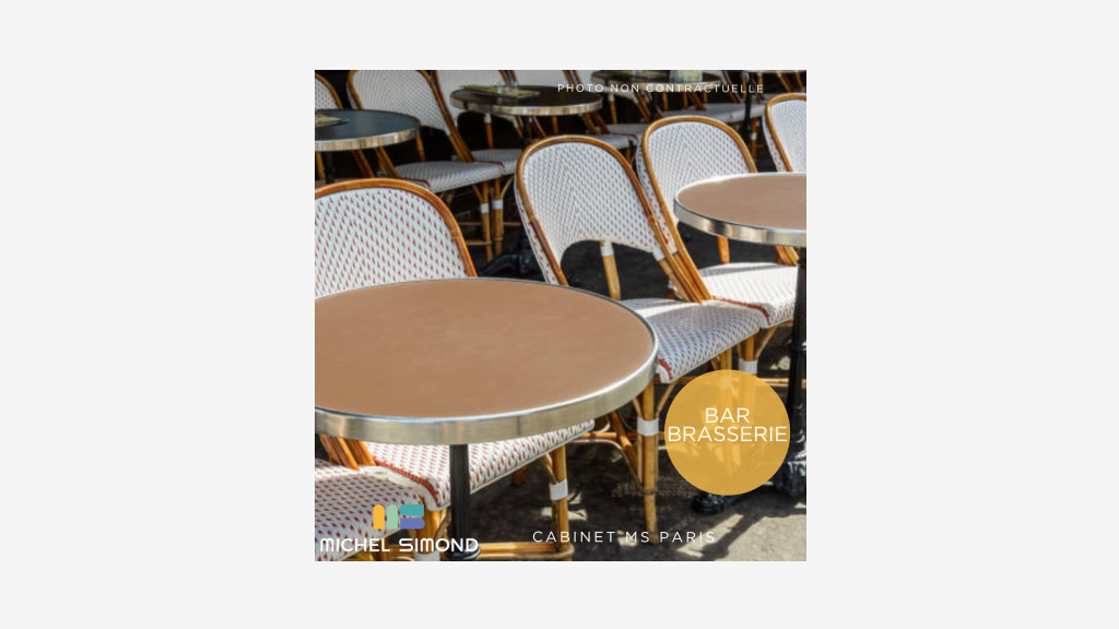 Vente bar brasserie restaurant en Hauts de Seine