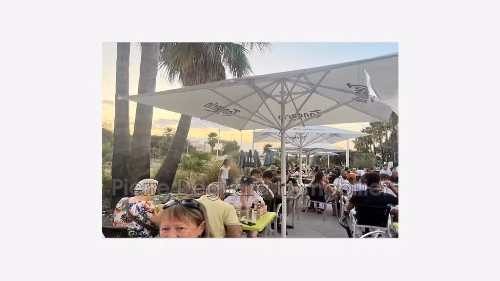AV murs et fonds brasserie bar glacier Cap d'Agde