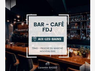 AV bar café licence IV hyper centre Aix les Bains