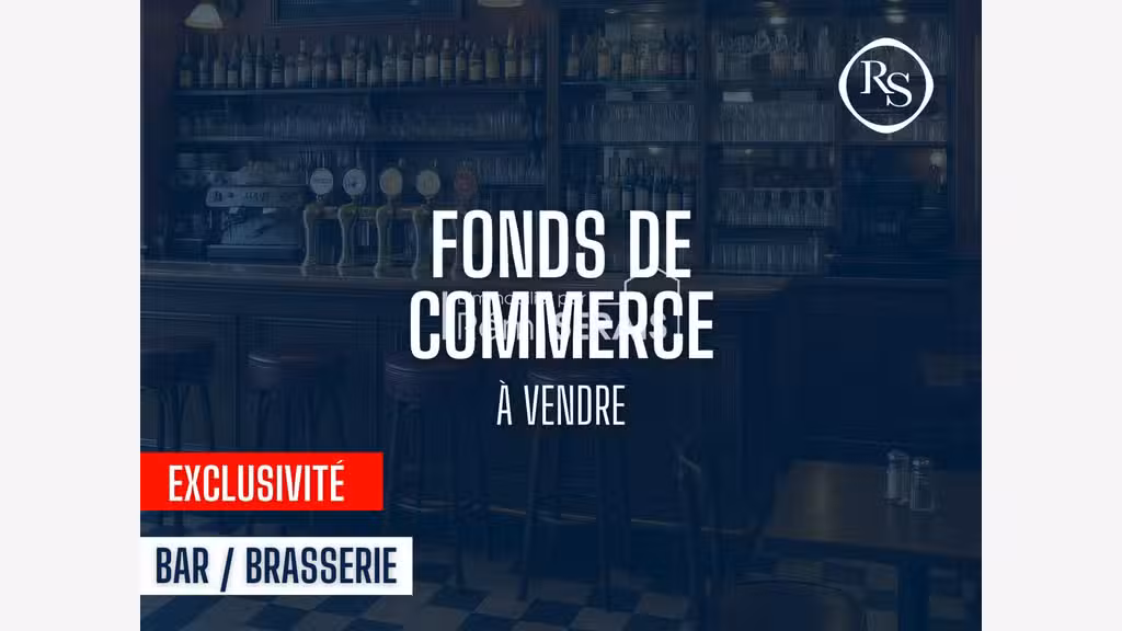 Exclusivité  bar brasserie  avec terrasse dept 14