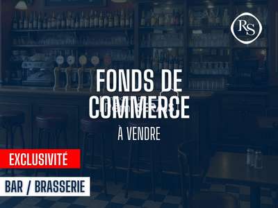 Exclusivité  bar brasserie  avec terrasse dept 14