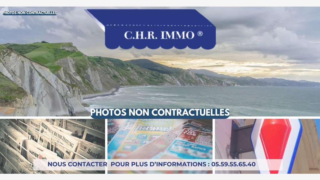 Vente affaire de jour café brasserie jeux à Anglet