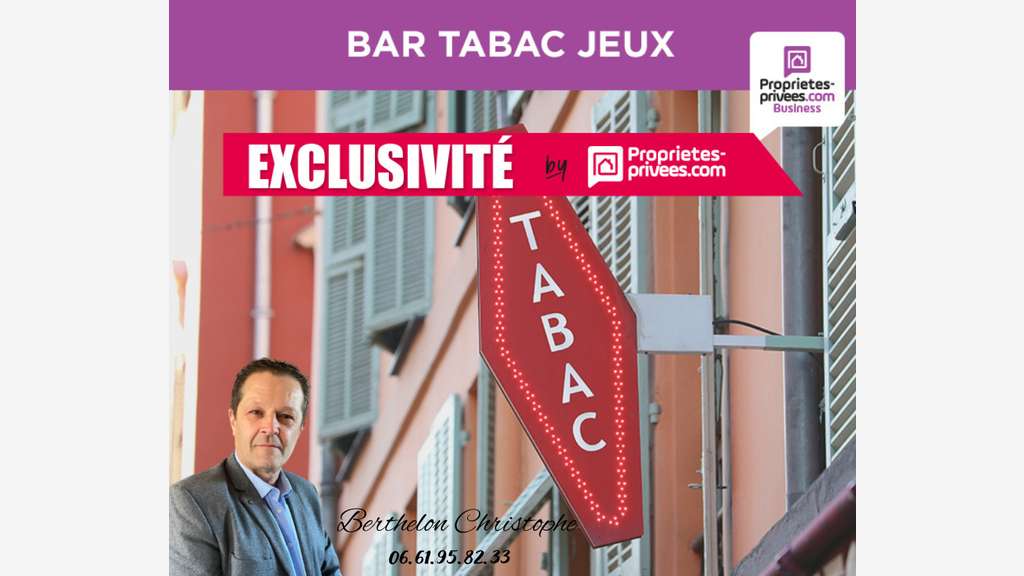Vente fonds bar tabac avec terrasse à Auxerre