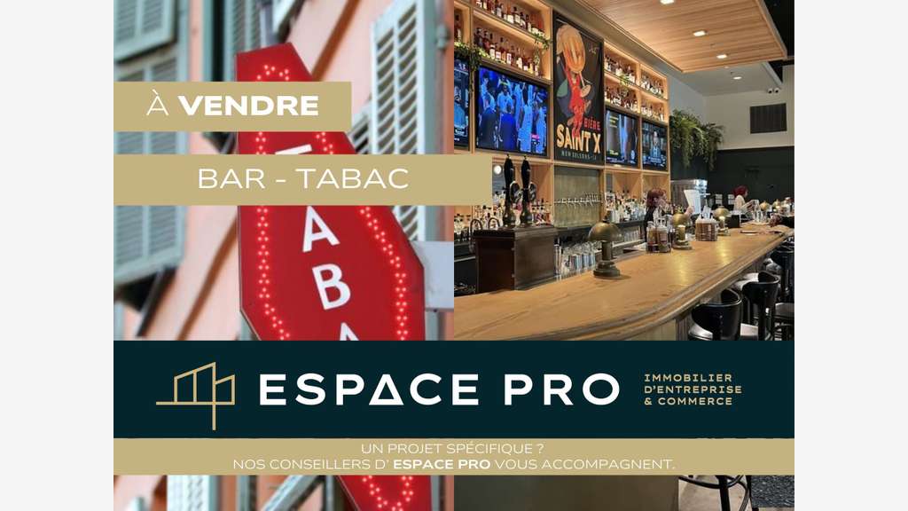 Vente beau bar tabac commune de 10 000 hab en Eure
