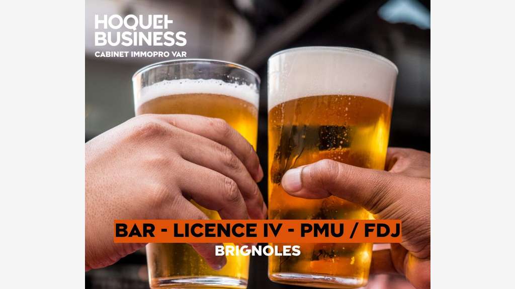 Bar PMU FDJ à vendre à Brignoles centre (83)