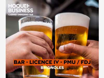 Bar PMU FDJ à vendre à Brignoles centre (83)