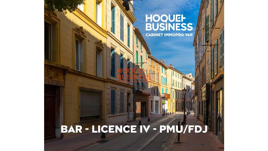 Bar PMU FDJ à vendre à Brignoles centre (83)