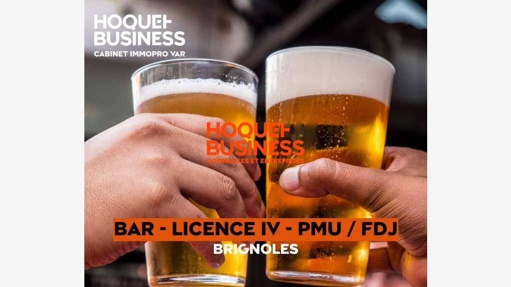 BAR LICENCE IV– Centre-ville – Provence Verte