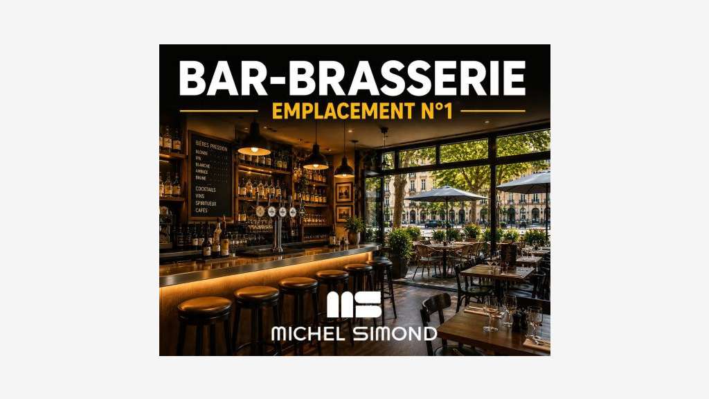 Vente bar brasserie en grande ville du Calvados