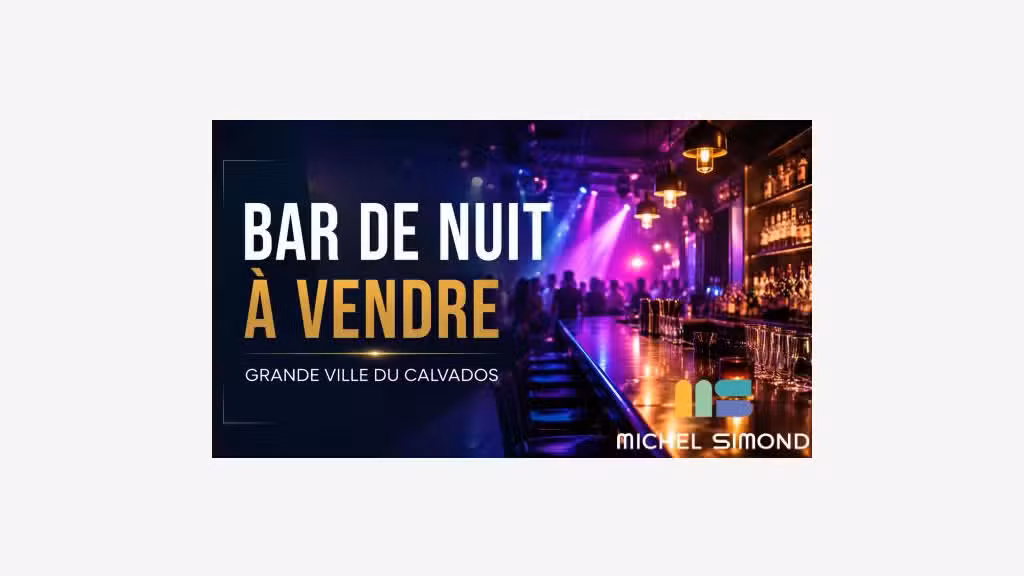 Vente bar de nuit en grande ville du Calvados N°1