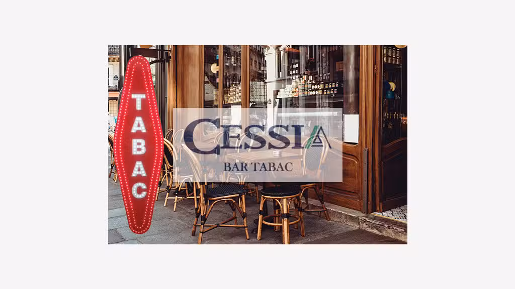 Vente bar Tabac d'angle axe passant 45
