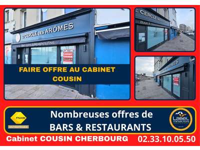 Vente Bar - Brasserie - Tabac à Cherbourg-en-Cotentin