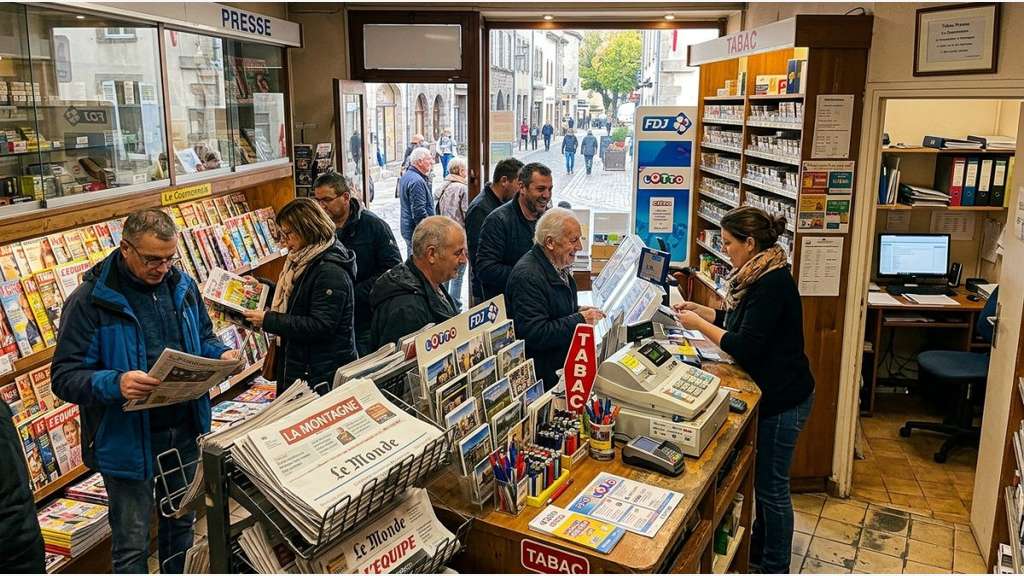 FDC tabac presse FDJ à vendre à 15 min de Cournon