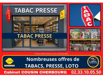 Vente Tabac - Presse - Loto à Coutances