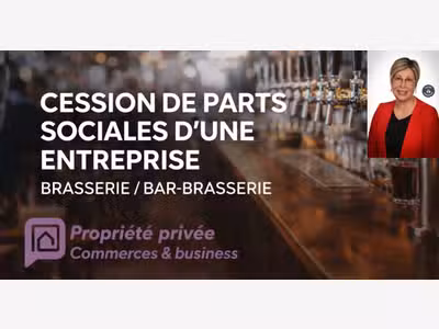 Cession parts bar brasserie de 184 places à Dinan