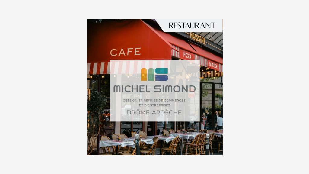 Vente brasserie ville au bord du Rhône en Drôme 