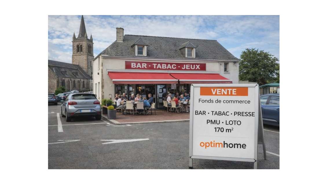 A vendre bar tabac presse jeux PMU à Herbignac