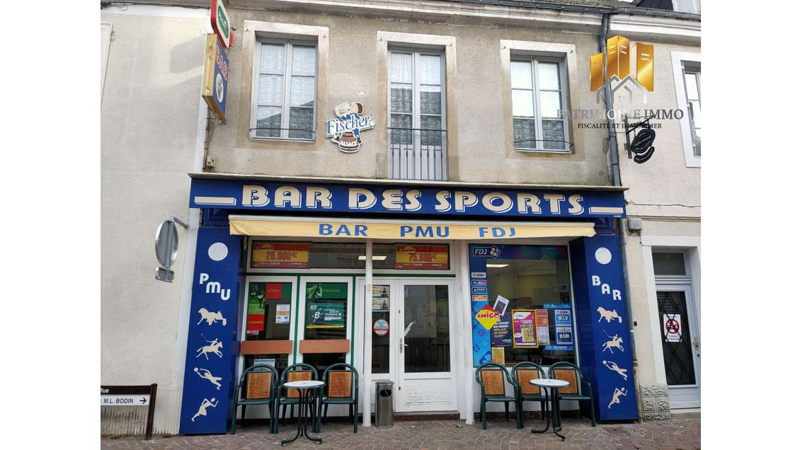 Vente fonds de commerce bar 70m² au Grand Lucé